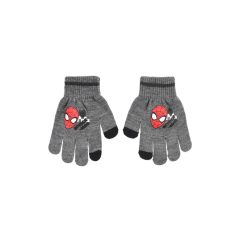 Pókember Grey érintőképernyős gyerek kesztyű