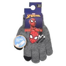 Pókember Grey érintőképernyős gyerek kesztyű