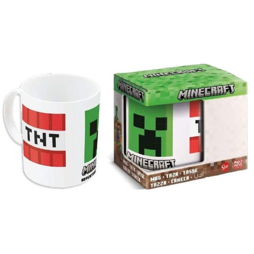 Minecraft Adaptation porcelán bögre 325 ml (11 oz) Díszdobozban