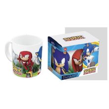 Sonic a sündisznó Power Trio porcelán bögre 325 ml (11 oz) Díszdobozban
