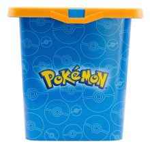 Pokémon Rock műanyag tároló doboz 7 L
