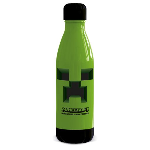 Minecraft Attitude műanyag kulacs csavaros kupakkal 660 ml