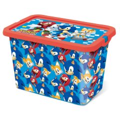 Sonic a sündisznó Friends műanyag tároló doboz 7 L