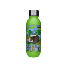 Minecraft Crafting műanyag kulacs csavaros kupakkal 640 ml
