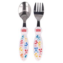 Disney Mickey Fun-Tastic fém evőeszköz készlet - 2 darabos