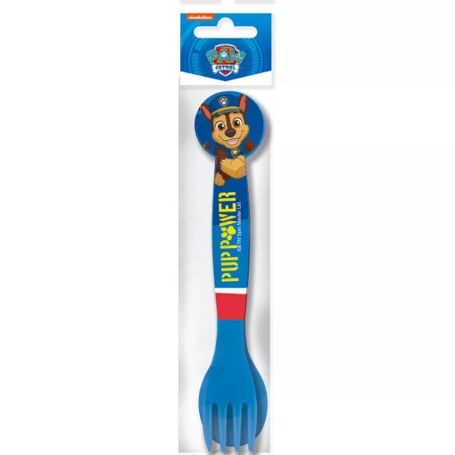 Mancs Őrjárat Pup Power műanyag evőeszköz készlet - 2 darabos
