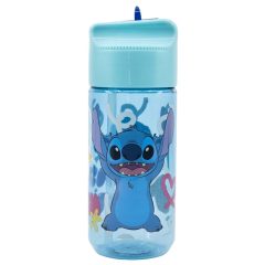   Disney Lilo és Stitch Palms Hydro műanyag szívószálas kulacs 430 ml