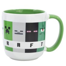 Minecraft Elite porcelán bögre 380 ml (13 oz) Díszdobozban
