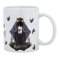   Wednesday Nevermore porcelán bögre 325 ml (11 oz) Díszdobozban