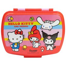 Hello Kitty and Friends funny műanyag szendvicsdoboz