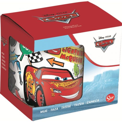 Disney Verdák Stickers porcelán bögre 235 ml (8 oz) Díszdobozban