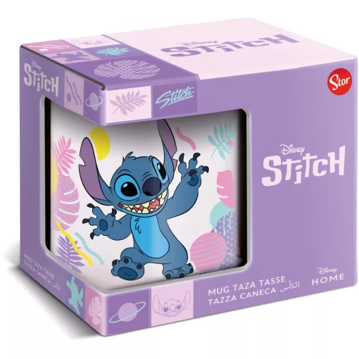 Disney Lilo és Stitch, A csillagkutya Hawaian porcelán bögre 325 ml (11 oz) Díszdobozban