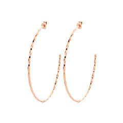 Victoria Rose gold színű karika fülbevaló