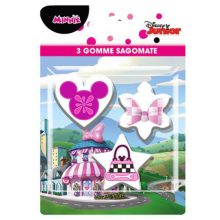 Disney Minnie Chic forma radír szett 3 db-os