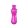 Műanyag átlátszó kulacs 750 ml - Rózsaszín