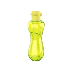 Műanyag átlátszó kulacs 750ml - Sárga