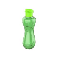 Műanyag átlátszó kulacs 750ml - Zöld