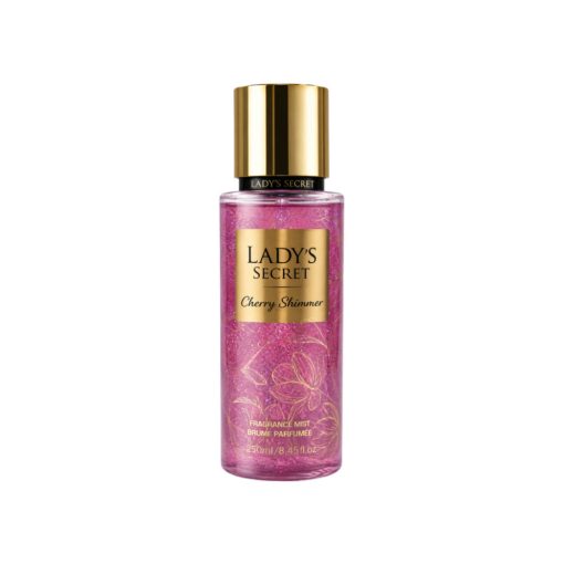 Lady's Secret Csillámos testpermet 250ml - Cherry Shimmer