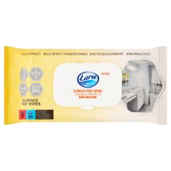 Lara felülettisztító törlőkendő 50db - Fürdőszoba