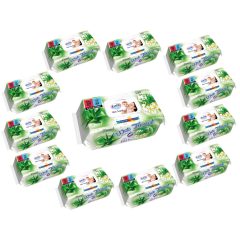 Lara nedves törlőkendő 120db - Aloe Vera  (12csomag)