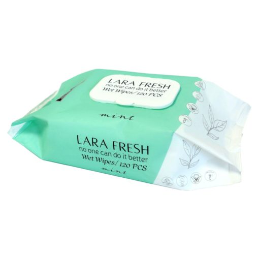 Lara nedves törlőkendő 120db Fedeles - Fresh Mint