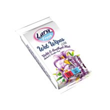 Lara nedves törlőkendő 15db  - Virág