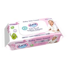 Lara nedves törlőkendő 72db Fedeles - Sensitive