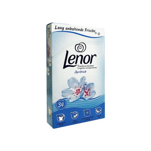 Lenor frissítő és illatosító kendő szárítógépbe - 34db
