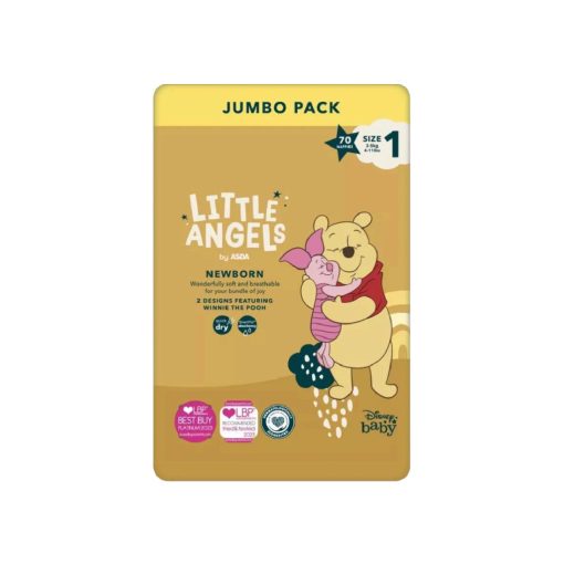 Little Angels pelenka Újszülött 1 (2-5kg)(70db) Micimackó