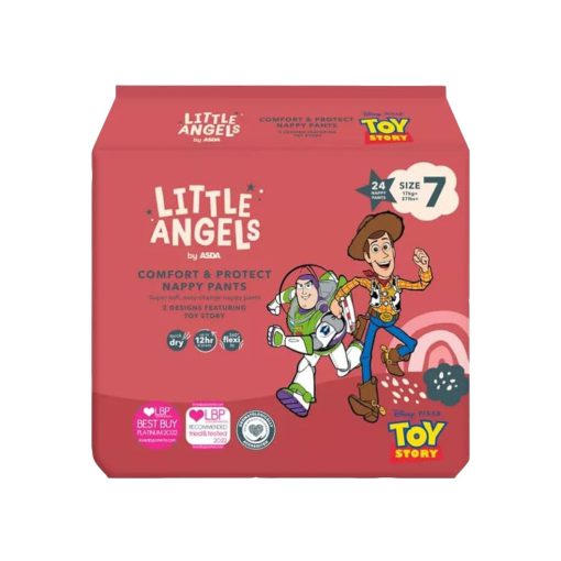 Little Angels körben gumis bugyipelenka XXL 7 (17kg+)(24db) Toy Story