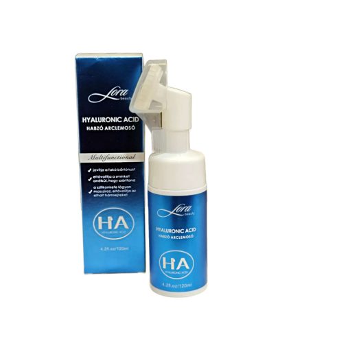Lora Hyaluronic Acid habzó arclemosó 120ml