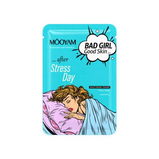 Mooyam fátyolmaszk 25ml - After Stress Day - Hyaluronic acid + Vitamin E