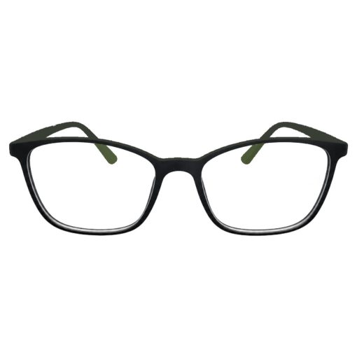 Olvasószemüveg fekete-zöld +3,0
