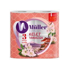   Müller wc-papír 4 tekercs 100 lap 3 réteg - Kelet varázsa