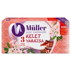 Müller papírzsebkendő 3 rétegű 100db - Kelet varázsa