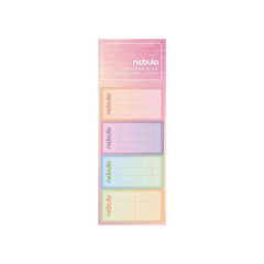 Nebulo Füzetcímke 12db - Mono Pastel
