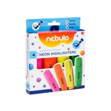 Nebulo szövegkiemelő 4db - Neon