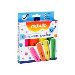 Nebulo szövegkiemelő 4db - Neon