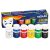 Nebulo tempera készlet színes tégelyes 25ml - 6db