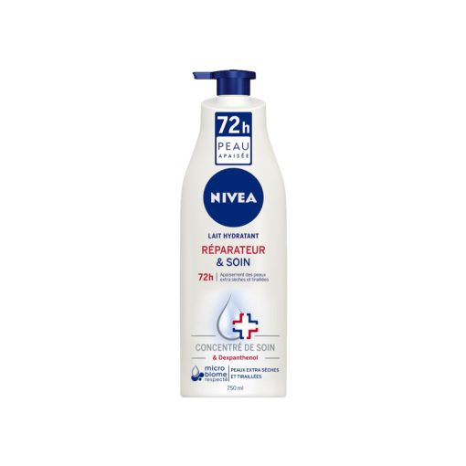 Nivea testápoló pumpás 250ml - Regeneráló és ápoló extra száraz bőrre