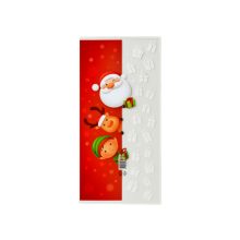Mikulás tasak 15x35 - Többféle