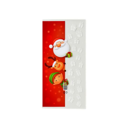 Mikulás tasak 15x35 - Többféle
