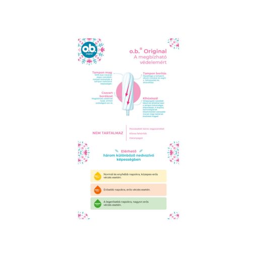 o.b. Original tampon 16db - NORMAL