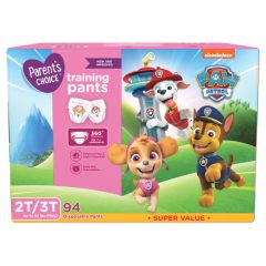   Paw Patrol Mancs őrjárat körben gumis bugyipelenka  (15+ kg)(94db) - Rózsaszín