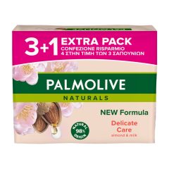   Palmolive Naturals szappan 3+1 Extra Pack (4x90g) - Mandula és Tej