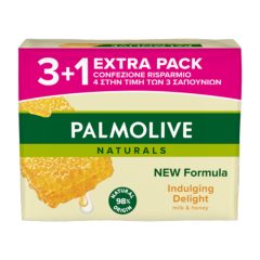   Palmolive Naturals szappan 3+1 Extra Pack (4x90g) - Tej és Méz