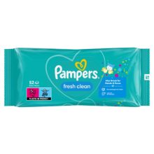 Pampers nedves törlőkendő 52db - Fresh Clean