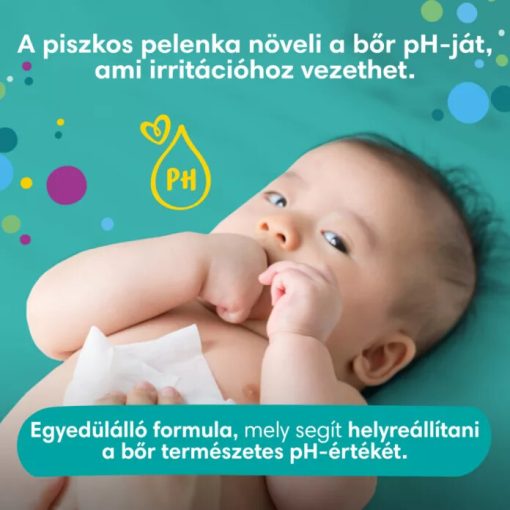 Pampers nedves törlőkendő 52db - Fresh Clean