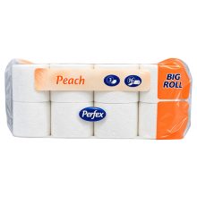 Perfex Soft & Light wc-papír 16 tekercs 3 rétegű - Peach