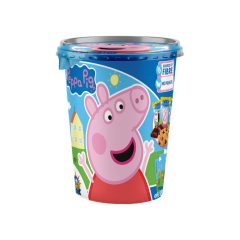 Pohár Csokis Keksszel és Matricával 55g - Peppa Malac